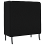 Sofá Alto Negro 109x56x121 cm Tela | Foro24.es | Tu tienda online para hogar, jardín y más Foro24.es