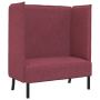 Sofá de Espalda Alta Rojo Vino 109x56x121 cm Tela | Foro24.es | Tu tienda online para hogar, jardín y más Foro24.es