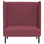 Sofá de Espalda Alta Rojo Vino 109x56x121 cm Tela | Foro24.es | Tu tienda online para hogar, jardín y más Foro24.es
