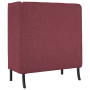 Sofá de Espalda Alta Rojo Vino 109x56x121 cm Tela | Foro24.es | Tu tienda online para hogar, jardín y más Foro24.es
