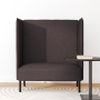 Sofá alto Marrón oscuro 109x56x121 cm Tela | Foro24.es | Tu tienda online para hogar, jardín y más Foro24.es
