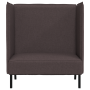 Sofá alto Marrón oscuro 109x56x121 cm Tela | Foro24.es | Tu tienda online para hogar, jardín y más Foro24.es