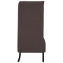 Sofá alto Marrón oscuro 109x56x121 cm Tela | Foro24.es | Tu tienda online para hogar, jardín y más Foro24.es