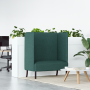 Sofá de Espaldar Alto Verde Oscuro 109x56x121 cm Tela von , Sofas - Ref: Foro24-42010837, Preis: 177,37 €, Rabatt: %