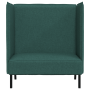 Sofá de Espaldar Alto Verde Oscuro 109x56x121 cm Tela von , Sofas - Ref: Foro24-42010837, Preis: 177,37 €, Rabatt: %