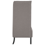 Sofá Highback Taupe 109x56x121 cm Tela | Foro24.es | Tu tienda online para hogar, jardín y más Foro24.es