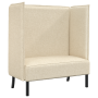 Sofá Alto Respaldo Crema 109x56x121 cm Tela | Foro24.es | Tu tienda online para hogar, jardín y más Foro24.es