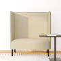 Sofá Alto Respaldo Crema 109x56x121 cm Tela | Foro24.es | Tu tienda online para hogar, jardín y más Foro24.es