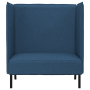 Sofá de Respaldo Alto Azul 109x56x121 cm Tela | Foro24.es | Tu tienda online para hogar, jardín y más Foro24.es