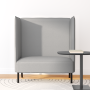 Sofá de Respaldo Alto Gris Claro 109x56x121 cm Tela | Foro24.es | Tu tienda online para hogar, jardín y más Foro24.es