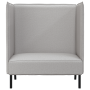 Sofá de Respaldo Alto Gris Claro 109x56x121 cm Tela | Foro24.es | Tu tienda online para hogar, jardín y más Foro24.es