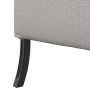 Sofá de Respaldo Alto Gris Claro 109x56x121 cm Tela | Foro24.es | Tu tienda online para hogar, jardín y más Foro24.es