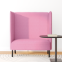 Sofá de Respaldo Alto Rosa 109x56x121 cm Tela | Foro24.es | Tu tienda online para hogar, jardín y más Foro24.es