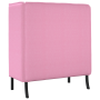 Sofá de Respaldo Alto Rosa 109x56x121 cm Tela | Foro24.es | Tu tienda online para hogar, jardín y más Foro24.es