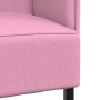 Sofá de Respaldo Alto Rosa 109x56x121 cm Tela | Foro24.es | Tu tienda online para hogar, jardín y más Foro24.es