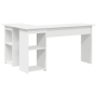 Escritorio Blanco Blanco Madera Elaborada Mediano by , Desks - Ref: Foro24-869290, Price: 95,60 €, Discount: %