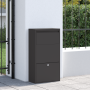 Caja de Entrega de Paquetes Negra 44x22x82 cm Acero | Foro24.es | Tu tienda online para hogar, jardín y más Foro24.es