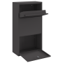 Caja de Entrega de Paquetes Negra 44x22x82 cm Acero | Foro24.es | Tu tienda online para hogar, jardín y más Foro24.es