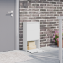 Buzón para Paquetes Blanco 44x22x82 cm de Acero | Foro24.es | Tu tienda online para hogar, jardín y más Foro24.es