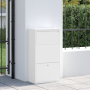 Buzón para Paquetes Blanco 44x22x82 cm de Acero | Foro24.es | Tu tienda online para hogar, jardín y más Foro24.es