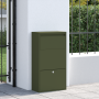 Buzón de Paquetes Verde Oliva 44x22x82 cm Acero | Foro24.es | Tu tienda online para hogar, jardín y más Foro24.es