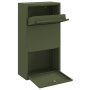 Buzón de Paquetes Verde Oliva 44x22x82 cm Acero | Foro24.es | Tu tienda online para hogar, jardín y más Foro24.es