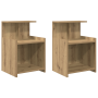 Armarios de Cama 2 pcs Roble Artesanal 40x35x60 cm Madera Resistente | Foro24.es | Tu tienda online para hogar, jardín y más Foro24.es