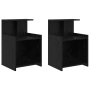Cabinets 2 pcs Roble Negro 40x35x60 cm Madera Ingenierizada | Foro24.es | Tu tienda online para hogar, jardín y más Foro24.es