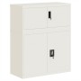 Armario archivador acero blanco 90x40x110 cm von , Schließfächer und Lagerschränke - Ref: Foro24-3188310, Preis: 324,30 €, Ra...