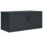 Taquilla de acero gris antracita 90x40x180 cm by , Lockers and storage cabinets - Ref: Foro24-3188331, Price: 378,62 €, Disco...