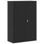Armario archivador de acero negro 90x40x180 cm by , Lockers and storage cabinets - Ref: Foro24-3188325, Price: 414,61 €, Disc...