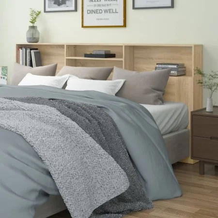 Kopfteilmöbel aus Sonoma-Eiche, 220 x 19 x 103,5 cm von vidaXL, Kopf- und Fußteile - Ref: Foro24-811901, Preis: 73,91 €, Raba...