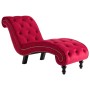 Diván de terciopelo rojo | Foro24.es | Tu tienda online para hogar, jardín y más Foro24.es