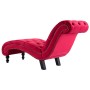 Diván de terciopelo rojo | Foro24.es | Tu tienda online para hogar, jardín y más Foro24.es
