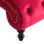 Diván de terciopelo rojo | Foro24.es | Tu tienda online para hogar, jardín y más Foro24.es