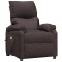Sillón de masaje eléctrico tela marrón oscuro | Foro24.es | Tu tienda online para hogar, jardín y más Foro24.es