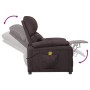 Sillón de masaje eléctrico tela marrón oscuro | Foro24.es | Tu tienda online para hogar, jardín y más Foro24.es