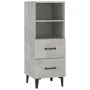 Aparador de madera contrachapada gris hormigón 34,5x34x90 cm de vidaXL, Aparadores - Ref: Foro24-812370, Precio: 58,04 €, Des...