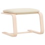 Reposapiés de tela crema 51x41x40 cm von , Osmanen - Ref: Foro24-351062, Preis: 51,45 €, Rabatt: %
