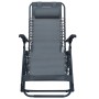 Tumbona plegable de terraza textileno gris | Foro24.es | Tu tienda online para hogar, jardín y más Foro24.es