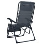 Tumbona plegable de terraza textileno gris | Foro24.es | Tu tienda online para hogar, jardín y más Foro24.es