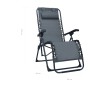 Tumbona plegable de terraza textileno gris | Foro24.es | Tu tienda online para hogar, jardín y más Foro24.es