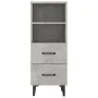 Aparador de madera contrachapada gris hormigón 34,5x34x90 cm de vidaXL, Aparadores - Ref: Foro24-812370, Precio: 58,04 €, Des...