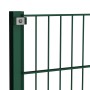 Panel de valla con postes de hierro verde 10,2x1,2 m | Foro24.es | Tu tienda online para hogar, jardín y más Foro24.es