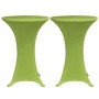 Funda elástica para mesa 4 unidades 80 cm verde by , Covers - Ref: Foro24-279089, Price: 44,78 €, Discount: %