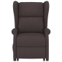 Sillón elevable tela marrón oscuro | Foro24.es | Tu tienda online para hogar, jardín y más Foro24.es