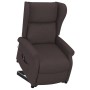 Sillón elevable tela marrón oscuro | Foro24.es | Tu tienda online para hogar, jardín y más Foro24.es