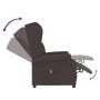 Sillón elevable tela marrón oscuro | Foro24.es | Tu tienda online para hogar, jardín y más Foro24.es