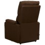 Silla de masaje elevable de tela marrón oscuro | Foro24.es | Tu tienda online para hogar, jardín y más Foro24.es