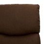 Silla de masaje elevable de tela marrón oscuro | Foro24.es | Tu tienda online para hogar, jardín y más Foro24.es